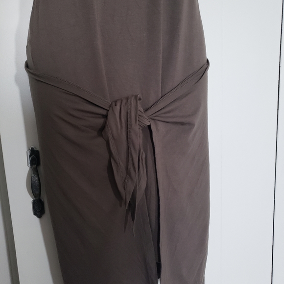 ARMY GREEN Wilfred free tie tshirt dress m - Picture 8 of 10